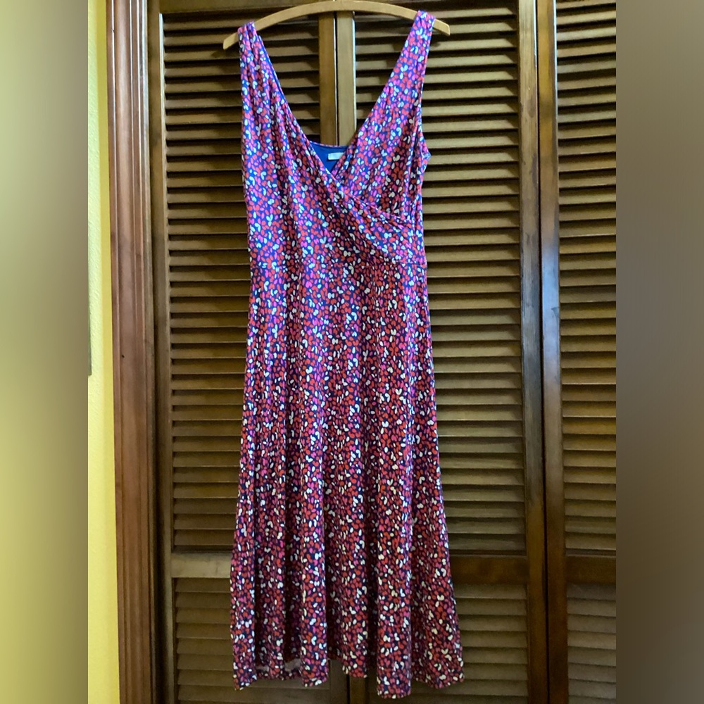 Boden jersey faux-wrap sundress, size 10L
